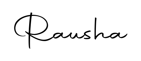 It looks like you need a new signature style for name Rausha. Design unique handwritten (Autography-DOLnW) signature with our free signature maker in just a few clicks. Rausha signature style 10 images and pictures png