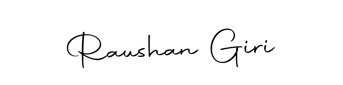 How to make Raushan Giri signature? Autography-DOLnW is a professional autograph style. Create handwritten signature for Raushan Giri name. Raushan Giri signature style 10 images and pictures png