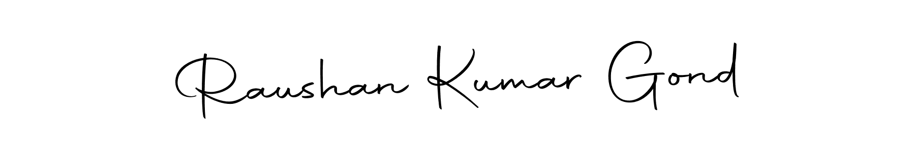 Raushan Kumar Gond stylish signature style. Best Handwritten Sign (Autography-DOLnW) for my name. Handwritten Signature Collection Ideas for my name Raushan Kumar Gond. Raushan Kumar Gond signature style 10 images and pictures png