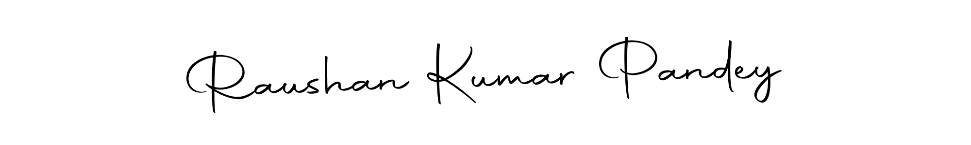Make a beautiful signature design for name Raushan Kumar Pandey. With this signature (Autography-DOLnW) style, you can create a handwritten signature for free. Raushan Kumar Pandey signature style 10 images and pictures png