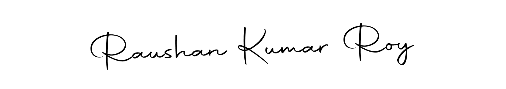 Use a signature maker to create a handwritten signature online. With this signature software, you can design (Autography-DOLnW) your own signature for name Raushan Kumar Roy. Raushan Kumar Roy signature style 10 images and pictures png