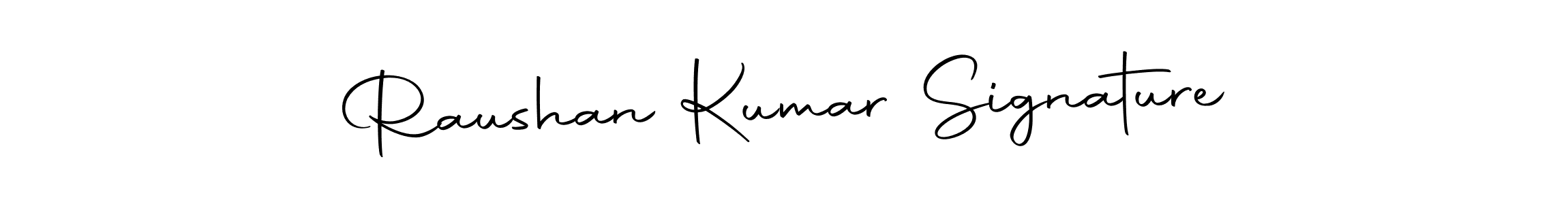 Make a beautiful signature design for name Raushan Kumar Signature. With this signature (Autography-DOLnW) style, you can create a handwritten signature for free. Raushan Kumar Signature signature style 10 images and pictures png