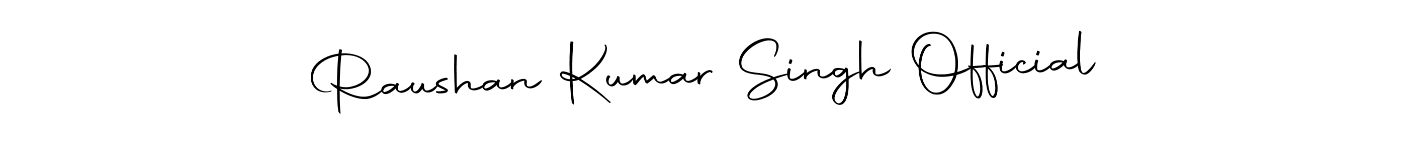 Raushan Kumar Singh Official stylish signature style. Best Handwritten Sign (Autography-DOLnW) for my name. Handwritten Signature Collection Ideas for my name Raushan Kumar Singh Official. Raushan Kumar Singh Official signature style 10 images and pictures png