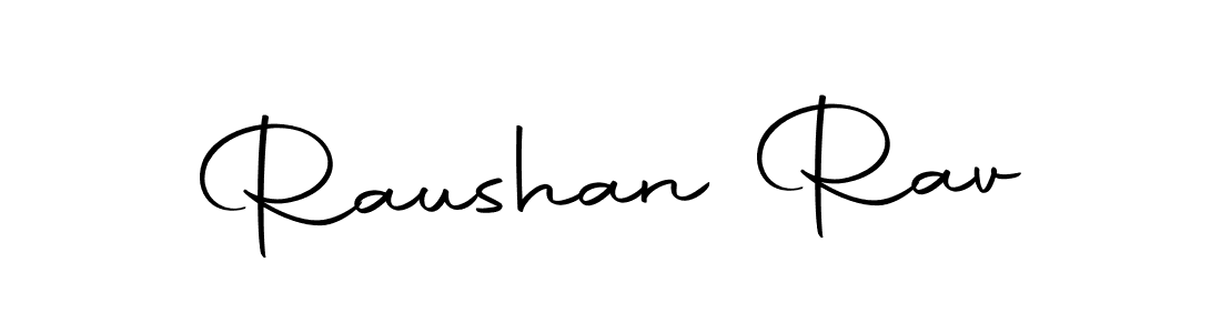 Create a beautiful signature design for name Raushan Rav. With this signature (Autography-DOLnW) fonts, you can make a handwritten signature for free. Raushan Rav signature style 10 images and pictures png