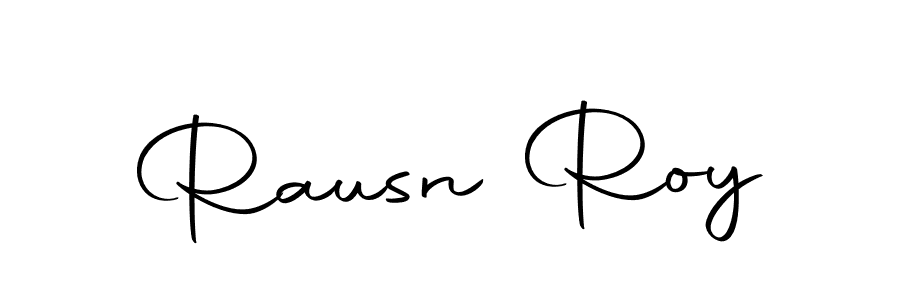 Make a beautiful signature design for name Rausn Roy. With this signature (Autography-DOLnW) style, you can create a handwritten signature for free. Rausn Roy signature style 10 images and pictures png