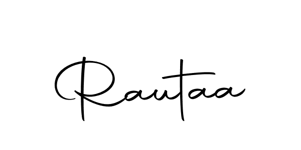 Use a signature maker to create a handwritten signature online. With this signature software, you can design (Autography-DOLnW) your own signature for name Rautaa. Rautaa signature style 10 images and pictures png