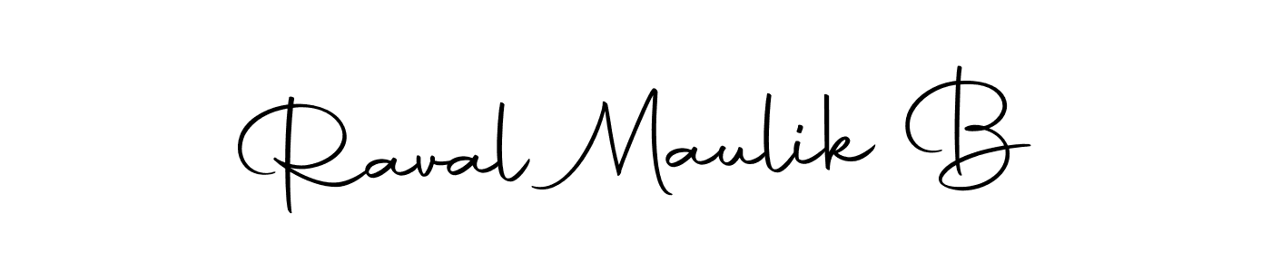 Make a beautiful signature design for name Raval Maulik B. Use this online signature maker to create a handwritten signature for free. Raval Maulik B signature style 10 images and pictures png