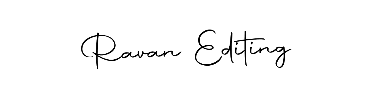 Once you've used our free online signature maker to create your best signature Autography-DOLnW style, it's time to enjoy all of the benefits that Ravan Editing name signing documents. Ravan Editing signature style 10 images and pictures png