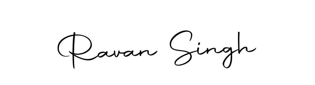 How to make Ravan Singh name signature. Use Autography-DOLnW style for creating short signs online. This is the latest handwritten sign. Ravan Singh signature style 10 images and pictures png
