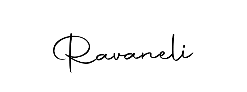 Design your own signature with our free online signature maker. With this signature software, you can create a handwritten (Autography-DOLnW) signature for name Ravaneli. Ravaneli signature style 10 images and pictures png