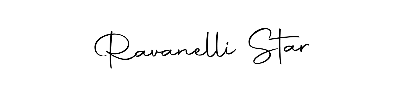 Create a beautiful signature design for name Ravanelli Star. With this signature (Autography-DOLnW) fonts, you can make a handwritten signature for free. Ravanelli Star signature style 10 images and pictures png