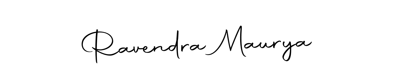 Create a beautiful signature design for name Ravendra Maurya. With this signature (Autography-DOLnW) fonts, you can make a handwritten signature for free. Ravendra Maurya signature style 10 images and pictures png