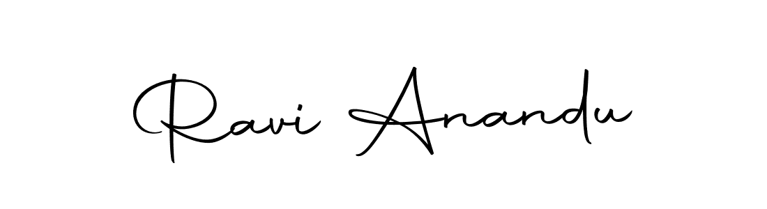 Make a beautiful signature design for name Ravi Anandu. Use this online signature maker to create a handwritten signature for free. Ravi Anandu signature style 10 images and pictures png