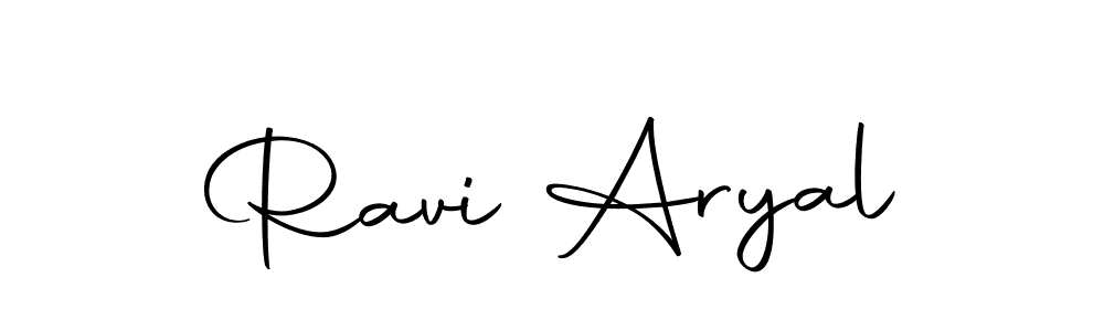 Ravi Aryal stylish signature style. Best Handwritten Sign (Autography-DOLnW) for my name. Handwritten Signature Collection Ideas for my name Ravi Aryal. Ravi Aryal signature style 10 images and pictures png