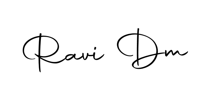 Similarly Autography-DOLnW is the best handwritten signature design. Signature creator online .You can use it as an online autograph creator for name Ravi Dm. Ravi Dm signature style 10 images and pictures png