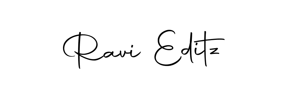 Also we have Ravi Editz name is the best signature style. Create professional handwritten signature collection using Autography-DOLnW autograph style. Ravi Editz signature style 10 images and pictures png