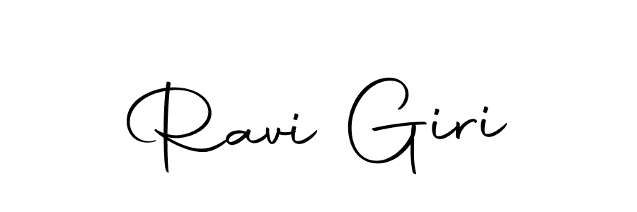 Design your own signature with our free online signature maker. With this signature software, you can create a handwritten (Autography-DOLnW) signature for name Ravi Giri. Ravi Giri signature style 10 images and pictures png