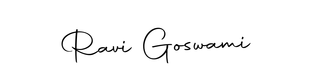 Make a beautiful signature design for name Ravi Goswami. With this signature (Autography-DOLnW) style, you can create a handwritten signature for free. Ravi Goswami signature style 10 images and pictures png