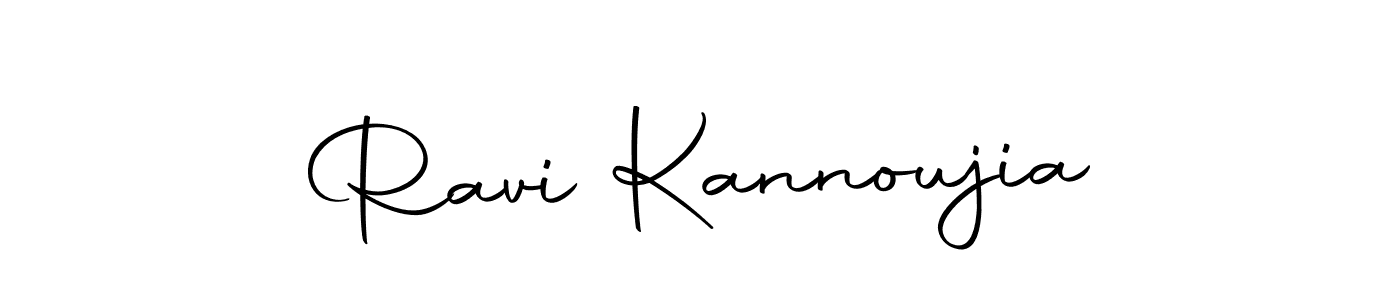 Design your own signature with our free online signature maker. With this signature software, you can create a handwritten (Autography-DOLnW) signature for name Ravi Kannoujia. Ravi Kannoujia signature style 10 images and pictures png