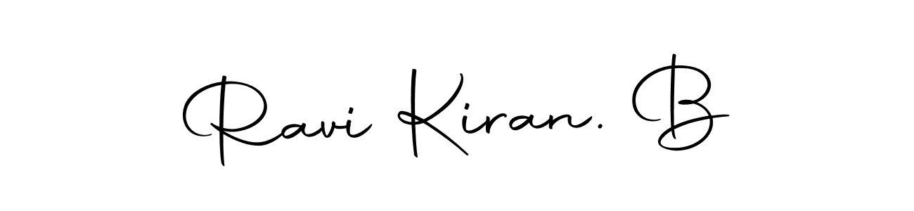 You can use this online signature creator to create a handwritten signature for the name Ravi Kiran. B. This is the best online autograph maker. Ravi Kiran. B signature style 10 images and pictures png