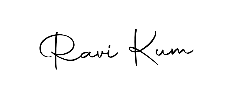 Use a signature maker to create a handwritten signature online. With this signature software, you can design (Autography-DOLnW) your own signature for name Ravi Kum. Ravi Kum signature style 10 images and pictures png