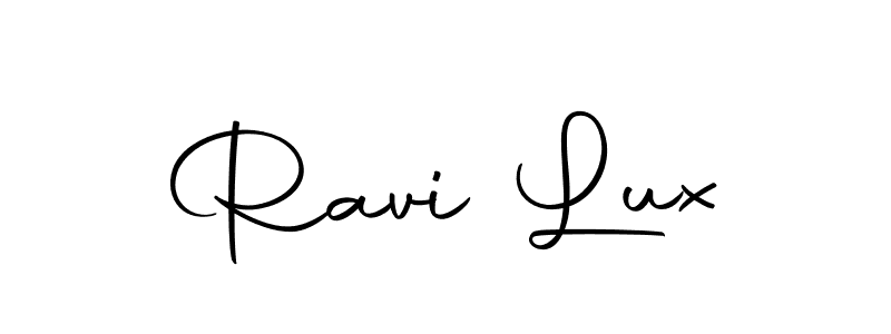 The best way (Autography-DOLnW) to make a short signature is to pick only two or three words in your name. The name Ravi Lux include a total of six letters. For converting this name. Ravi Lux signature style 10 images and pictures png