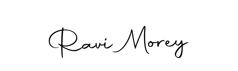 Make a beautiful signature design for name Ravi Morey. With this signature (Autography-DOLnW) style, you can create a handwritten signature for free. Ravi Morey signature style 10 images and pictures png