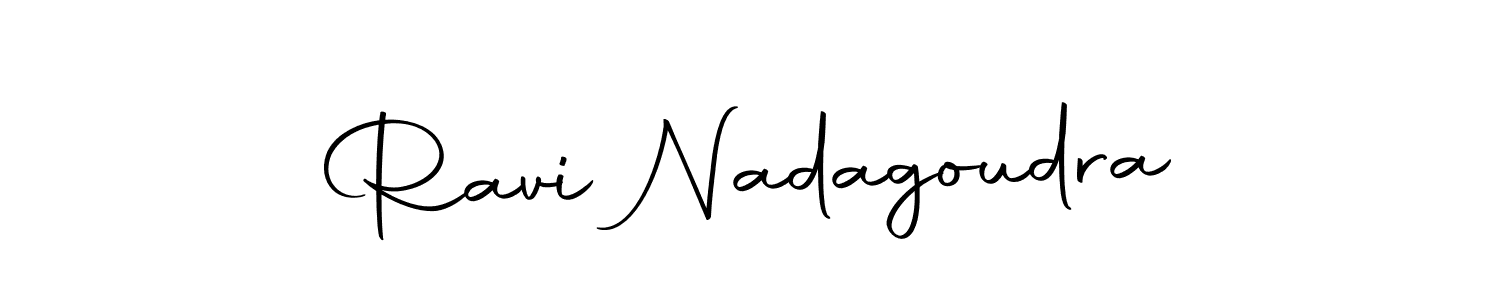 if you are searching for the best signature style for your name Ravi Nadagoudra. so please give up your signature search. here we have designed multiple signature styles  using Autography-DOLnW. Ravi Nadagoudra signature style 10 images and pictures png