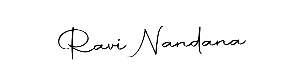 Also we have Ravi Nandana name is the best signature style. Create professional handwritten signature collection using Autography-DOLnW autograph style. Ravi Nandana signature style 10 images and pictures png