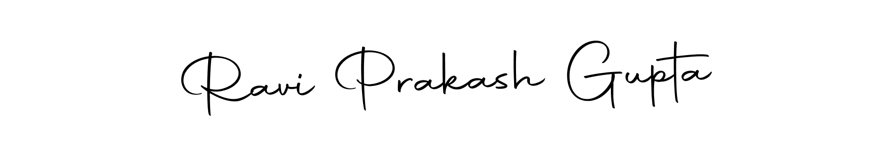 How to make Ravi Prakash Gupta name signature. Use Autography-DOLnW style for creating short signs online. This is the latest handwritten sign. Ravi Prakash Gupta signature style 10 images and pictures png
