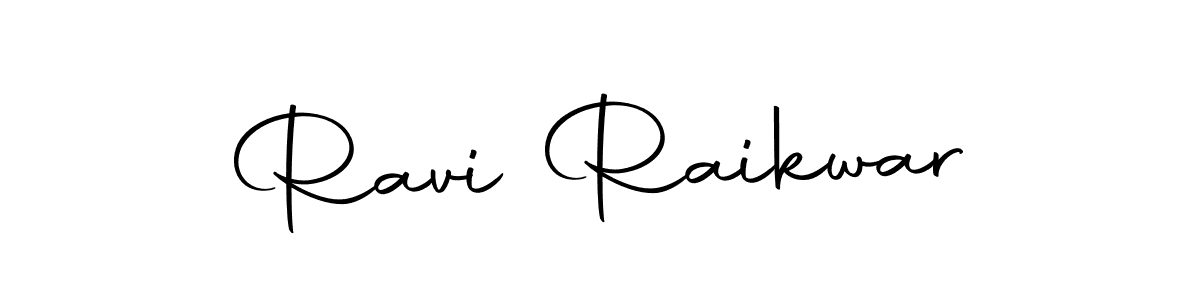 Design your own signature with our free online signature maker. With this signature software, you can create a handwritten (Autography-DOLnW) signature for name Ravi Raikwar. Ravi Raikwar signature style 10 images and pictures png