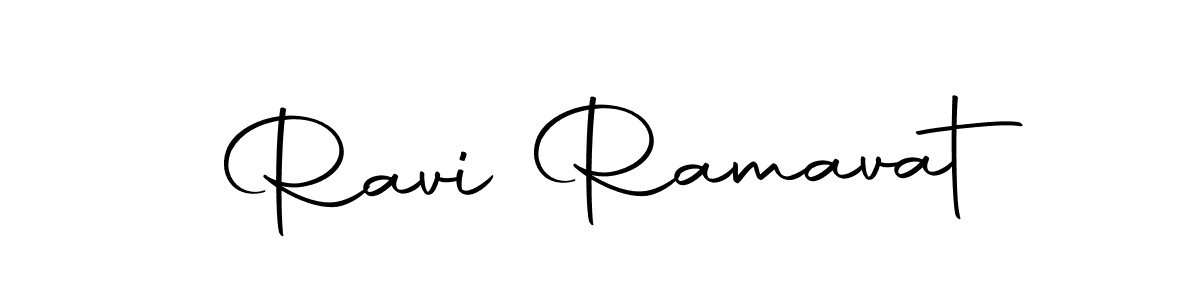 Design your own signature with our free online signature maker. With this signature software, you can create a handwritten (Autography-DOLnW) signature for name Ravi Ramavat. Ravi Ramavat signature style 10 images and pictures png