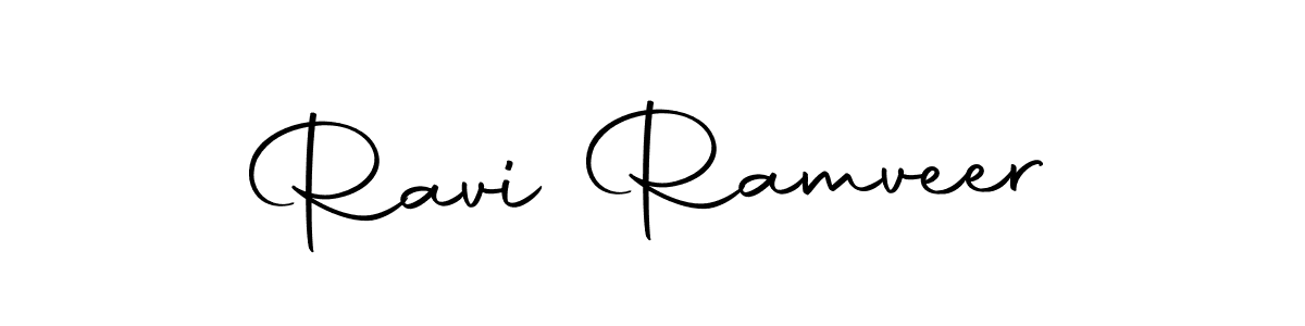 You should practise on your own different ways (Autography-DOLnW) to write your name (Ravi Ramveer) in signature. don't let someone else do it for you. Ravi Ramveer signature style 10 images and pictures png