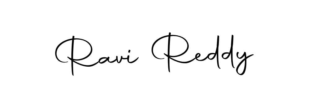 How to make Ravi Reddy name signature. Use Autography-DOLnW style for creating short signs online. This is the latest handwritten sign. Ravi Reddy signature style 10 images and pictures png