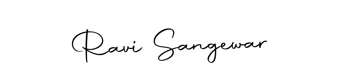 You should practise on your own different ways (Autography-DOLnW) to write your name (Ravi Sangewar) in signature. don't let someone else do it for you. Ravi Sangewar signature style 10 images and pictures png