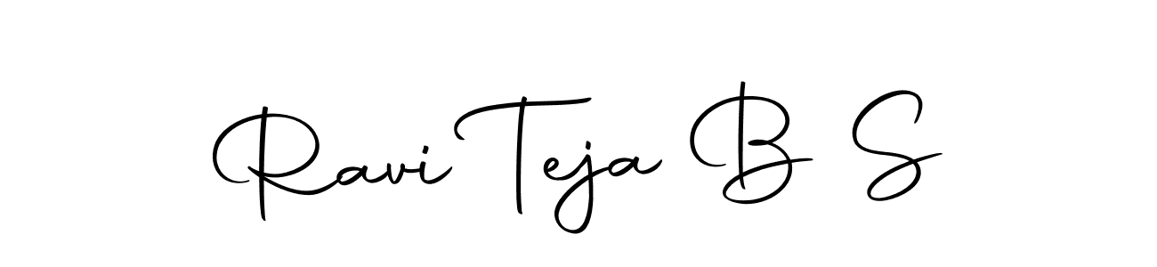 Once you've used our free online signature maker to create your best signature Autography-DOLnW style, it's time to enjoy all of the benefits that Ravi Teja B S name signing documents. Ravi Teja B S signature style 10 images and pictures png