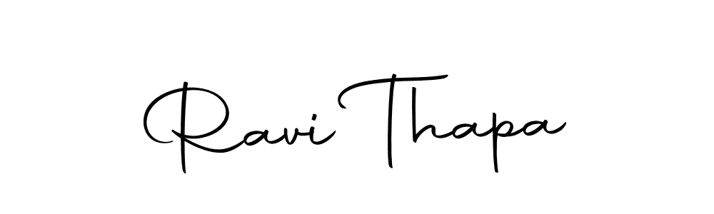 Also we have Ravi Thapa name is the best signature style. Create professional handwritten signature collection using Autography-DOLnW autograph style. Ravi Thapa signature style 10 images and pictures png