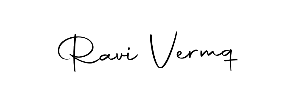 It looks lik you need a new signature style for name Ravi Vermq. Design unique handwritten (Autography-DOLnW) signature with our free signature maker in just a few clicks. Ravi Vermq signature style 10 images and pictures png