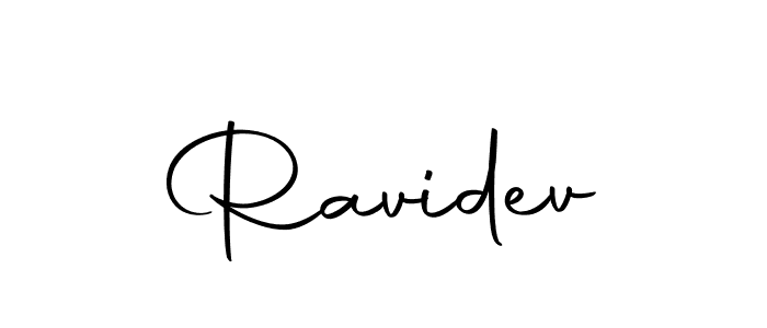 How to make Ravidev signature? Autography-DOLnW is a professional autograph style. Create handwritten signature for Ravidev name. Ravidev signature style 10 images and pictures png