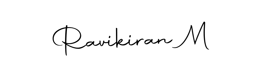 Make a beautiful signature design for name Ravikiran M. Use this online signature maker to create a handwritten signature for free. Ravikiran M signature style 10 images and pictures png