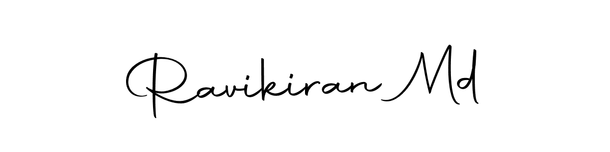 How to make Ravikiran Md name signature. Use Autography-DOLnW style for creating short signs online. This is the latest handwritten sign. Ravikiran Md signature style 10 images and pictures png