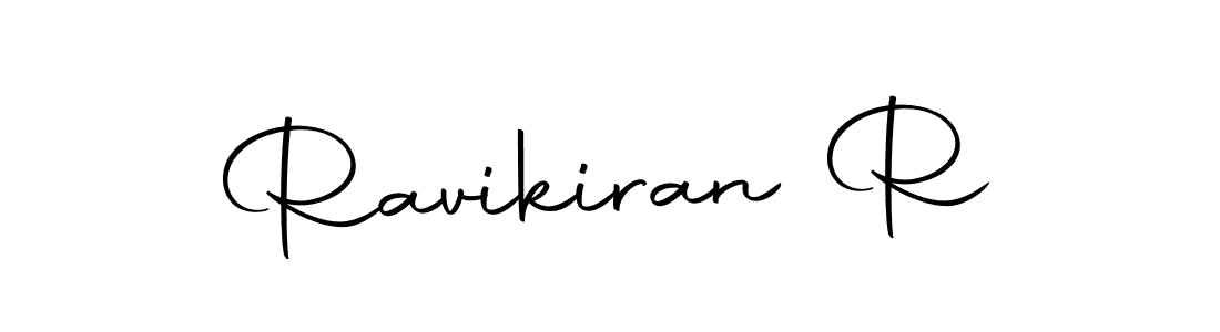 The best way (Autography-DOLnW) to make a short signature is to pick only two or three words in your name. The name Ravikiran R include a total of six letters. For converting this name. Ravikiran R signature style 10 images and pictures png