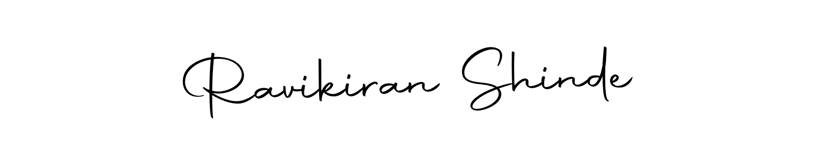 How to make Ravikiran Shinde name signature. Use Autography-DOLnW style for creating short signs online. This is the latest handwritten sign. Ravikiran Shinde signature style 10 images and pictures png