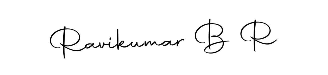 How to make Ravikumar B R signature? Autography-DOLnW is a professional autograph style. Create handwritten signature for Ravikumar B R name. Ravikumar B R signature style 10 images and pictures png
