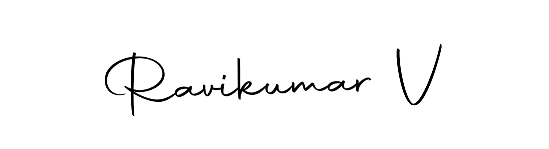 You can use this online signature creator to create a handwritten signature for the name Ravikumar V. This is the best online autograph maker. Ravikumar V signature style 10 images and pictures png