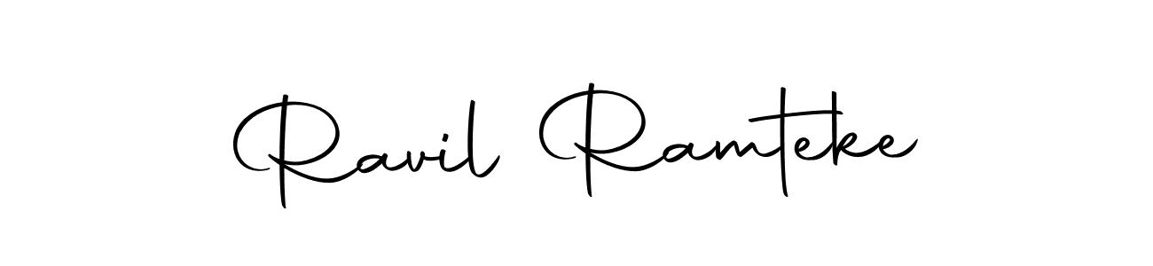 Create a beautiful signature design for name Ravil Ramteke. With this signature (Autography-DOLnW) fonts, you can make a handwritten signature for free. Ravil Ramteke signature style 10 images and pictures png