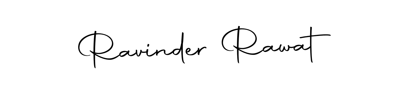 The best way (Autography-DOLnW) to make a short signature is to pick only two or three words in your name. The name Ravinder Rawat include a total of six letters. For converting this name. Ravinder Rawat signature style 10 images and pictures png