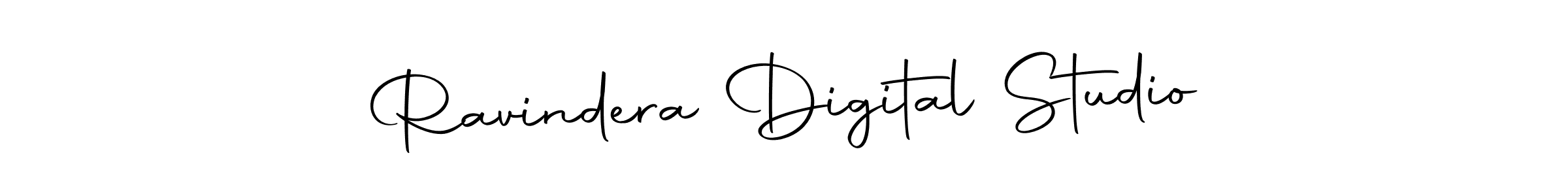Also we have Ravindera Digital Studio name is the best signature style. Create professional handwritten signature collection using Autography-DOLnW autograph style. Ravindera Digital Studio signature style 10 images and pictures png