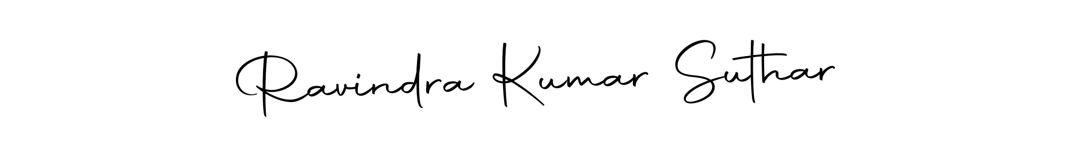 Make a short Ravindra Kumar Suthar signature style. Manage your documents anywhere anytime using Autography-DOLnW. Create and add eSignatures, submit forms, share and send files easily. Ravindra Kumar Suthar signature style 10 images and pictures png