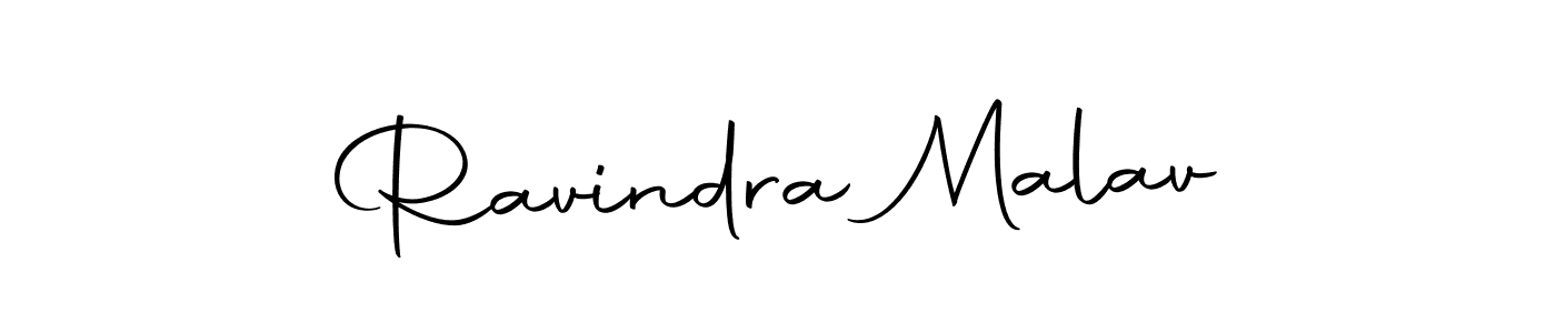 Make a beautiful signature design for name Ravindra Malav. With this signature (Autography-DOLnW) style, you can create a handwritten signature for free. Ravindra Malav signature style 10 images and pictures png